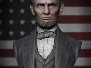 Modello di stampa 3D di Abraham Lincoln Modello di stampa 3D