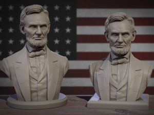 Abraham lincoln 3d print model 3D Print Model