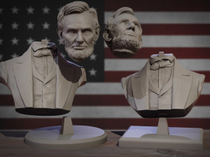 Abraham lincoln 3d print model 3D Print Model