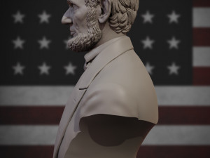 Abraham lincoln 3d print model 3D Print Model