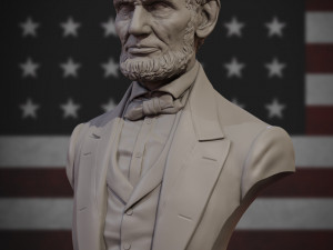 Abraham lincoln 3d print model 3D Print Model