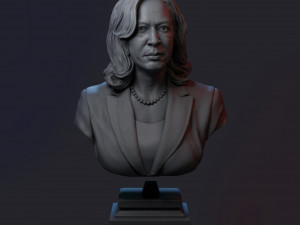 kamala harris v2 3d print model Modèles 3D en vedette
