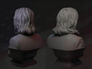 kamala harris v2 3d print model Modèles 3D en vedette