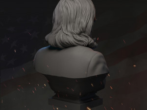 kamala harris v2 3d print model Modèles 3D en vedette