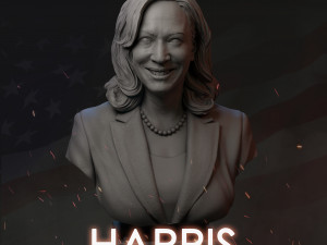 kamala harris v1 3D Print Model
