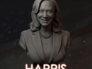 kamala harris v1 Modello di stampa 3D