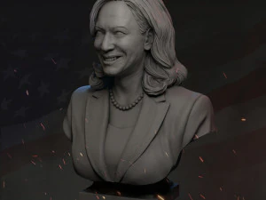 kamala harris v1 3D Print Model