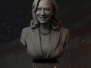 kamala harris v1 Modelo de Impressão 3D