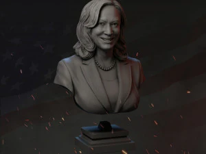 kamala harris v1 3D Print Model