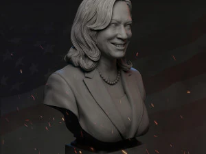 kamala harris v1 3D Print Model