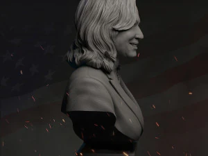 kamala harris v1 3D Print Model