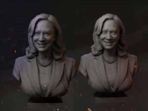 kamala harris v1 3D Print Model