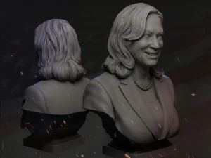 kamala harris v1 3D Print Model
