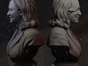 kamala harris v1 3D Print Model