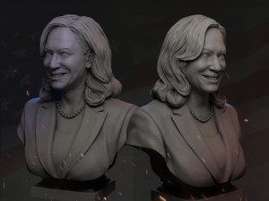 kamala harris v1 Modelo de Impressão 3D