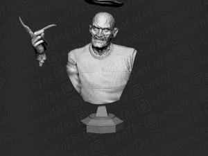 freddy krueger 3d print model 3D Print Model