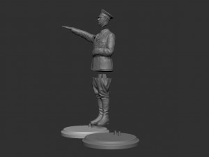 Adolf hitler 3d print model Modèles 3D en vedette