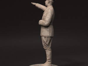 Adolf hitler 3d print model Modèles 3D en vedette