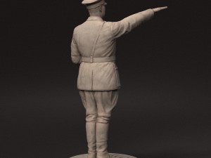 Adolf hitler 3d print model Modèles 3D en vedette