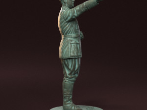 Adolf hitler 3d print model Modèles 3D en vedette