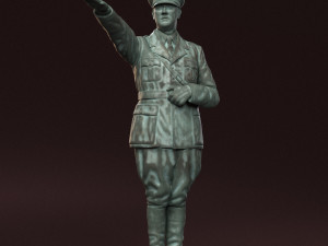 Adolf hitler 3d print model Modèles 3D en vedette