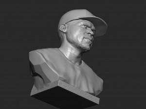50 CENT 3D print model 3D Print Model