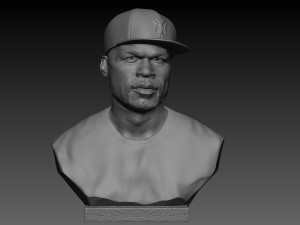 50 CENT 3D print model 3D Print Model