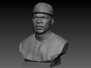 50 CENT 3D print model 3D Print Model