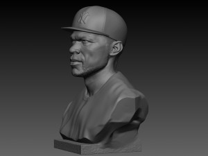 50 CENT 3D print model 3D Print Model