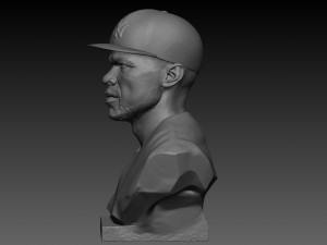 50 CENT 3D print model 3D Print Model