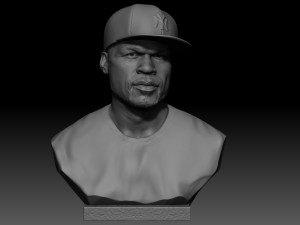 50 CENT 3D print model 3D Print Model
