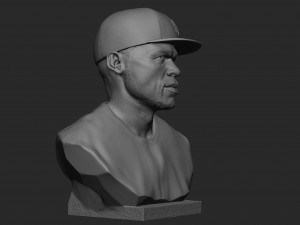 50 CENT 3D print model 3D Print Model