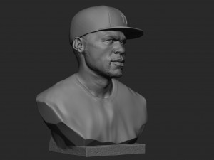 50 CENT 3D print model 3D Print Model