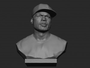 50 CENT 3D print model 3D Print Model
