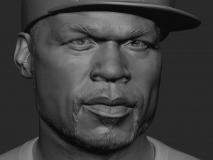 50 CENT 3D print model 3D Print Model