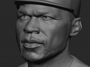 50 CENT 3D print model 3D Print Model