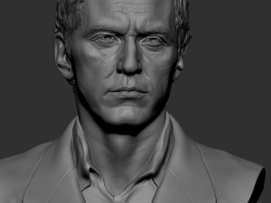 Al Pacino bust Modèles 3D en vedette