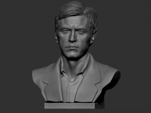Al Pacino bust Modèles 3D en vedette