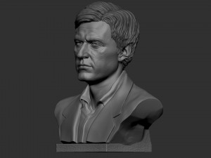 Al Pacino bust Modèles 3D en vedette