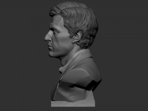 Al Pacino bust Modèles 3D en vedette
