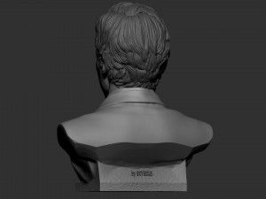 Al Pacino bust Modèles 3D en vedette
