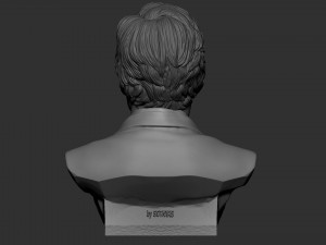 Al Pacino bust Modèles 3D en vedette