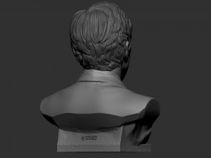 Al Pacino bust Modèles 3D en vedette