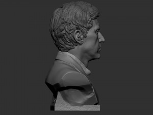 Al Pacino bust Modèles 3D en vedette