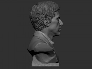 Al Pacino bust Modèles 3D en vedette
