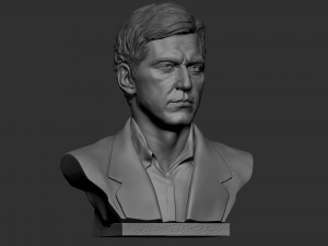 Al Pacino bust Modèles 3D en vedette