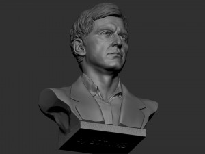 Al Pacino bust Modèles 3D en vedette