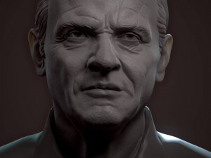 Anthony Hopkins Modelo de impresión 3D