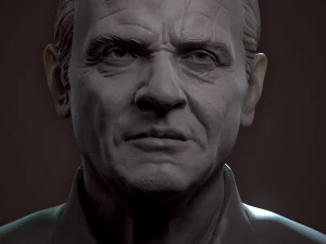 Anthony Hopkins 3D Print Model