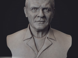Anthony Hopkins Modelo de impresión 3D